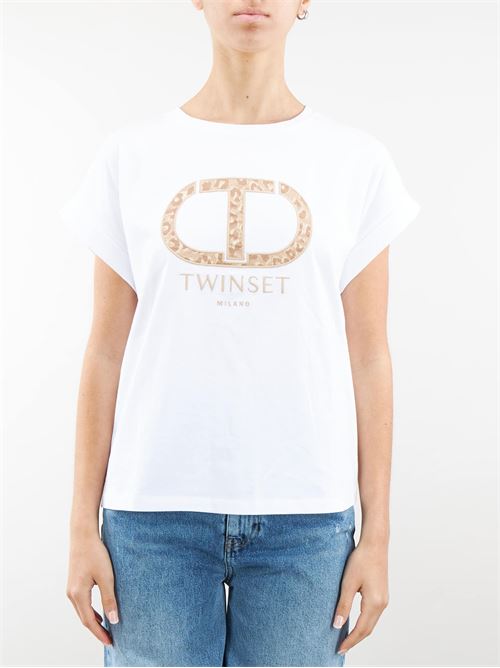 T-shirt con logo Twinset TWIN SET | T-shirt | TT21421